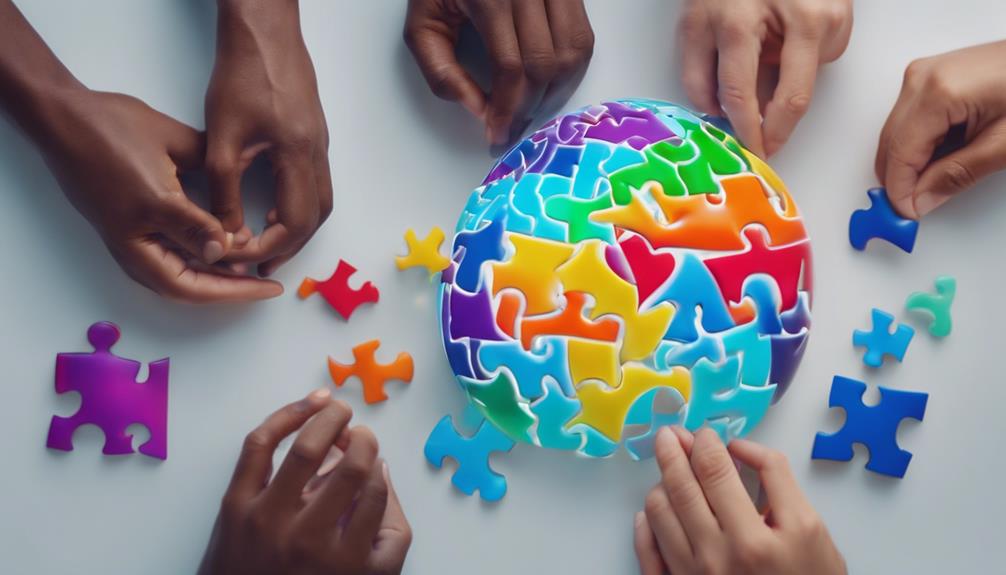 collaborating on a project