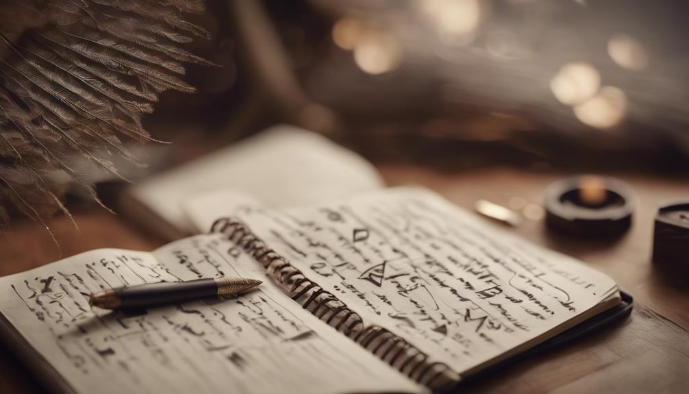 developing unique writing systems